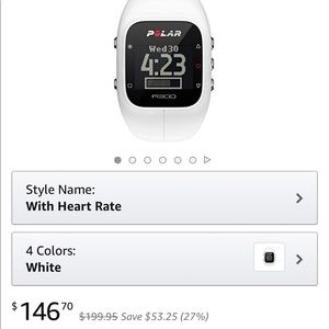 Polar a300 fitness watch